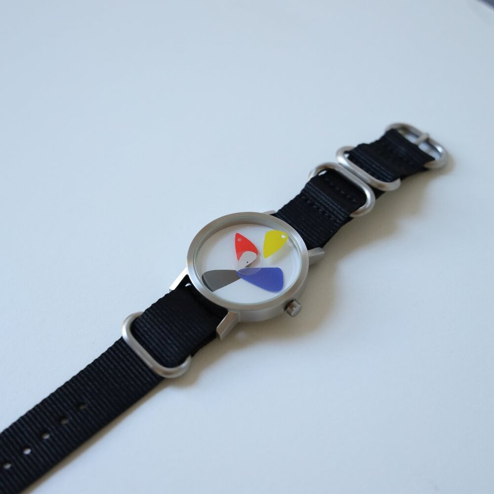 "Xela Black Nato Watch" by Projects Watches